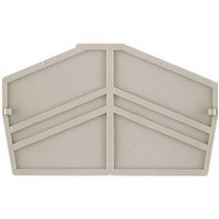 Weidmüller 1706110000-1 Abschlussplatte Passend für (Details): zdu 2.5-2 / 2 bis 4 an Beige 1 St. von WEIDMULLER