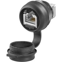 Weidmüller 1018790000 Sensor-/Aktor-Einbausteckverbinder RJ45 Geräteflansch Polzahl Sensoren: 8P8C von WEIDMULLER