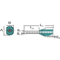 Weidmuller - Weidmüller 9004430000 Zwillings-Aderendhülse 2.5 mm² Teilisoliert Blau 250 St. Weidmuller - Weidmüller 9004430000 Zwillings-Aderendhülse 2.5 mm² Teilisoliert Blau 250 St. von WEIDMULLER