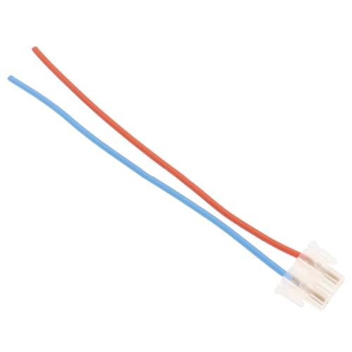 Start Key Lock Schalter 2/3/4 Pin Blinker Scheinwerfer Horn Dimmer Schalter Starter Taste Stecker Terminal Stecker Für GY6 50cc 125cc 150cc Moped Roller Motorrad Zündschloss(5PCS 2Pin) von WEIFANAA