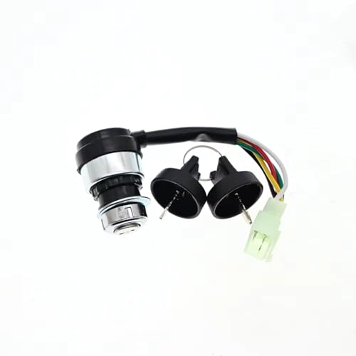 Start Key Lock Schalter Für ATV 50cc 125cc 250CC Dune Buggy Go Karts Universal Motorrad Fünf Pin Zündschlüssel Elektrische Türschloss Power Schalter Motorrad Zündschloss Start Key Lock Schalter Für ATV 50cc 125cc 250CC Dune Buggy Go Karts Universal Motorrad Fünf Pin Zündschlüssel Elektrische Türschloss Power Schalter Motorrad Zündschloss von WEIFANAA