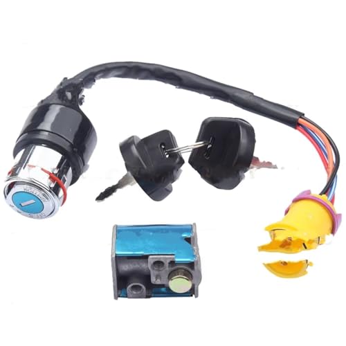Start Key Lock Schalter Für BUYANG Für FEISHEN FA-D300 H300 Universal Motorrad Zündschloss Schloss Und Schlüssel Haltbarkeit Motorrad Zündschloss Start Key Lock Schalter Für BUYANG Für FEISHEN FA-D300 H300 Universal Motorrad Zündschloss Schloss Und Schlüssel Haltbarkeit Motorrad Zündschloss von WEIFANAA