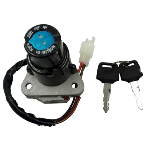 Start Key Lock Schalter Für DT125 Für RTZR125 Für FZR400 Universal Motorrad Modifizierte Teile Elektrisches Türschloss Zündschalter Schlüssel Wasserhahnschloss Motorrad Zündschloss von WEIFANAA