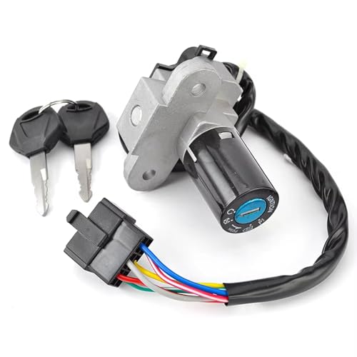 Start Key Lock Schalter Für Ducati 748 749 916 996 998 999 Für Monster 620 695 750 900 S2R 1000 M750 M600 M620 ST2 ST4 Motorrad Zündschloss Sperrschlüssel Motorrad Zündschloss von WEIFANAA
