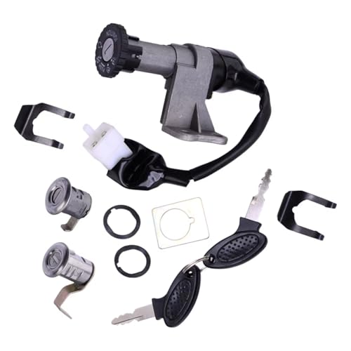 Start Key Lock Schalter Für GY6 4STROKE 50-150cc Universal Motorrad Zündschlüssel Schloss Set Zubehör Motorrad Zündschloss Start Key Lock Schalter Für GY6 4STROKE 50-150cc Universal Motorrad Zündschlüssel Schloss Set Zubehör Motorrad Zündschloss von WEIFANAA