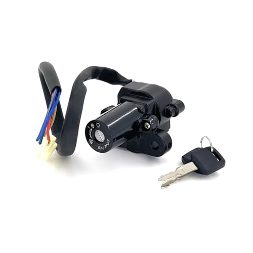 Start Key Lock Schalter Für MT03 Für MT07 Für MT09 XJ6 FZ1 FZ07/09 Motorrad Zündschloss Schloss + Schlüssel Motorrad Zündschloss von WEIFANAA