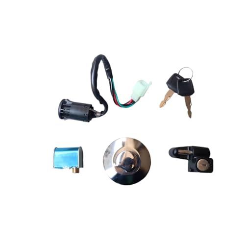 Start Key Lock Schalter Für Monkey Z50 50A Z50J Z50R Motorrad 4-poliger Zündschlüssel Mit Startschalter-Sperrsatz Mini Bike Motorrad Zündschloss von WEIFANAA