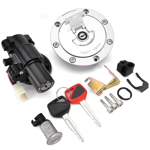 Start Key Lock Schalter Für ST1300 CB400 Für VTEC CB750 F2 CB Seven Fifty NT650 NT700V Motorrad Kraftstoff Tank Kappe Zündschloss Sitz Lock Schlüssel Motorrad Zündschloss Start Key Lock Schalter Für ST1300 CB400 Für VTEC CB750 F2 CB Seven Fifty NT650 NT700V Motorrad Kraftstoff Tank Kappe Zündschloss Sitz Lock Schlüssel Motorrad Zündschloss von WEIFANAA