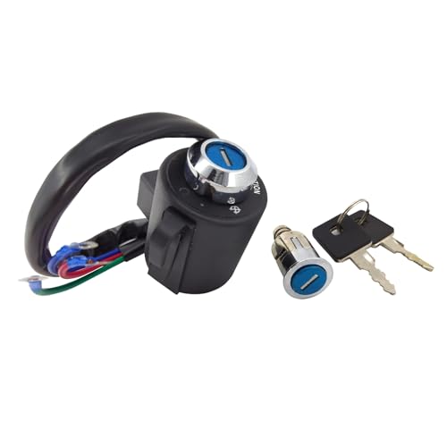 Start Key Lock Schalter Für Sportster XL 883 1200 1995-2003 Motorrad Zündschloss Schloss Mit 2 Schlüssel Motorrad Zündschloss von WEIFANAA