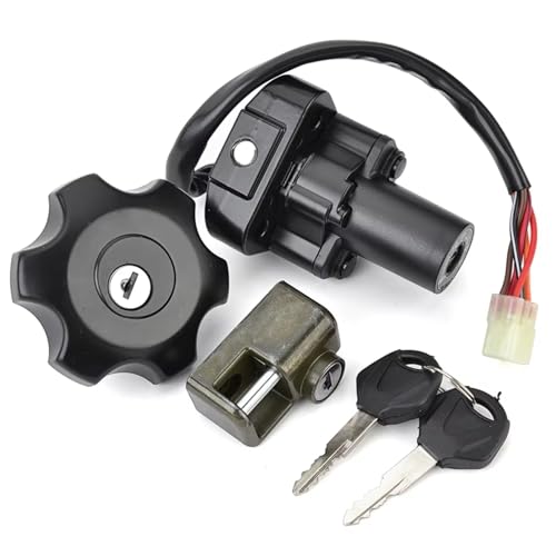 Start Key Lock Schalter Für Suzuki DR650 DR650SE 1996-2022 37000-04810 37000-04811 37000-04812 37000-04830 DR 650 650SE Zündschloss Sitzschloss Motorrad Zündschloss von WEIFANAA