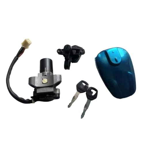 Start Key Lock Schalter Für Suzuki EN125 EN 125 EN125-2 6-Draht-Motorrad-Zündschlossschloss Tankdeckelabdeckung + Aufbewahrungsboxschloss + Helm-Set-Schloss Motorrad Zündschloss Start Key Lock Schalter Für Suzuki EN125 EN 125 EN125-2 6-Draht-Motorrad-Zündschlossschloss Tankdeckelabdeckung + Aufbewahrungsboxschloss + Helm-Set-Schloss Motorrad Zündschloss von WEIFANAA