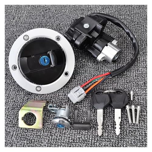 Start Key Lock Schalter Für Suzuki GSF650 GSF650S GSF1200S GSF1200 GSF1250 GSF1250S Für Bandit 650 S Zündschloss Tankdeckel Sitzschloss Schlüsselsatz Motorrad Zündschloss von WEIFANAA