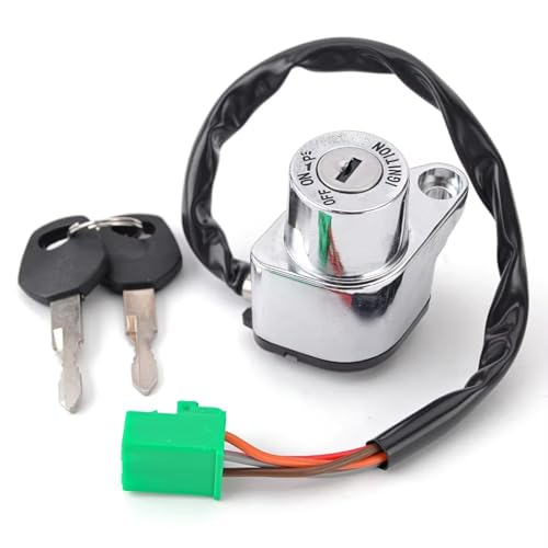 Start Key Lock Schalter Für Suzuki VS600 VS800 VS750 VS700 VS1400 Für Intruder Für Boulevard S50 S83 800 750 1400/LS650 Für Savage Für Boulevard S40 Zündung Schalter Motorrad Zündschloss von WEIFANAA