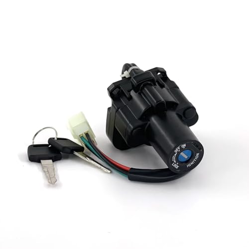 Start Key Lock Schalter Für TTR225 XT225W XT225WE SR125 RZ50 Zündschlüsselschloss Set W/Schlüssel Motorrad Zündschloss von WEIFANAA
