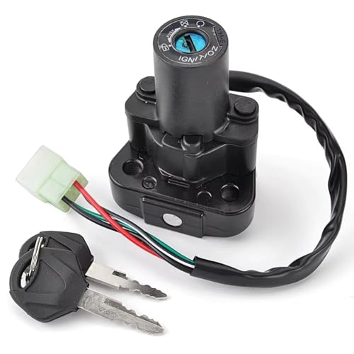 Start Key Lock Schalter Für XJR400 XJR1200 XJR1300 4HM-82021-00/XJR 400 1200 1300 Motorrad Zündschloss Sperrschlüssel Motorrad Zündschloss von WEIFANAA