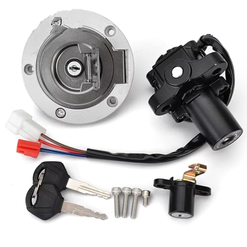 Start Key Lock Schalter Für XT660 XT660Z Für Tenere MT03 MT-03 YZF R6 R1 YZFR6 XJ6 XJ6F XJ6N FJ09 FZ09 FZ07 Kraftstoff Gas Kappe Zündung Schalter Sitz Schloss Motorrad Zündschloss Start Key Lock Schalter Für XT660 XT660Z Für Tenere MT03 MT-03 YZF R6 R1 YZFR6 XJ6 XJ6F XJ6N FJ09 FZ09 FZ07 Kraftstoff Gas Kappe Zündung Schalter Sitz Schloss Motorrad Zündschloss von WEIFANAA