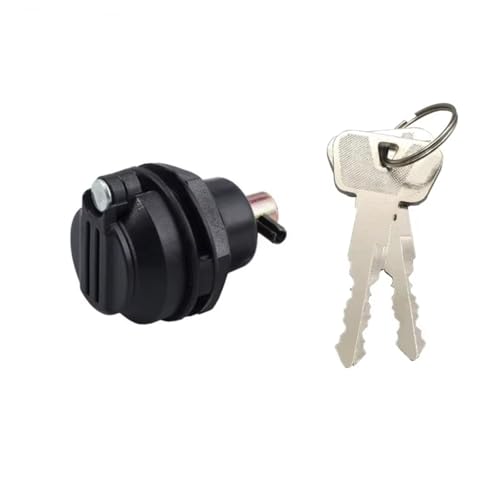 Start Key Lock Schalter Für YBR125 JYM125 2006-2012 Hauptschalter Starter Motorrad Zündschlüssel Tankdeckel Seitendeckel Schloss Motorrad Zündschloss(Side Lock) von WEIFANAA