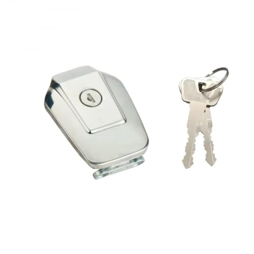 Start Key Lock Schalter Für YBR125 JYM125 2006-2012 Hauptschalter Starter Motorrad Zündschlüssel Tankdeckel Seitendeckel Schloss Motorrad Zündschloss(Tank Cap-A) von WEIFANAA