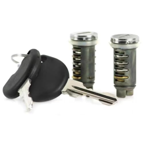 Start Key Lock Schalter Schließzylindersatz Mit 2 Schlüsseln Für Fly 125 4T, Zip-Zündzylinderschlosssatz - Zip-Zubehör Motorrad Zündschloss von WEIFANAA