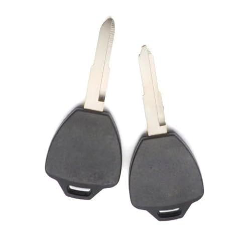 Start Key Lock Schalter Uncut Ersatz Fernbedienung Zündschlüssel Transponder Blank Key Für GY6 ROLLER MOPED MOTORRÄDER 2Pcs Motorrad Zündschloss(Right blade) von WEIFANAA