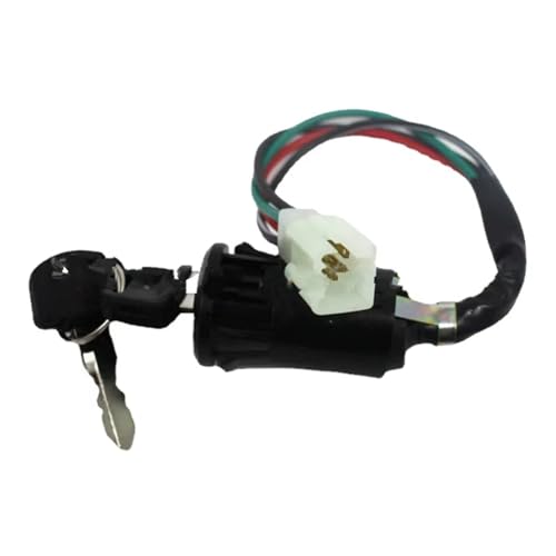 Start Key Lock Schalter Universal 50-250CC Motorrad Mit Draht Zündung Schalter Key Start Türschlösser ATV Motorrad Zündschloss(B) von WEIFANAA