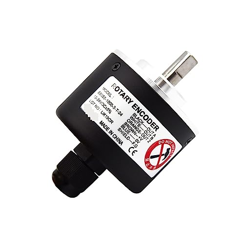 WEIJICUI Rotary Encoder, Drehgeber Inkrementalgeber Photoelektrischer Drehgeber AUTONICS Drehgeber E50S8-3-T-24-1000P/R 3-N-24 6-L-5(300PR) von WEIJICUI