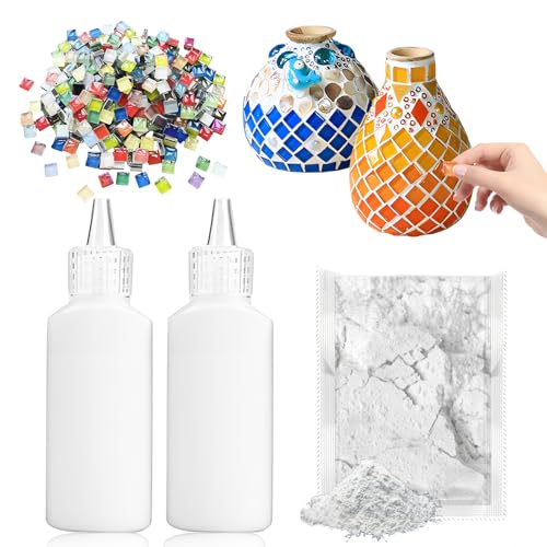 WEILAOK Mosaikkleber, Mosaik Kleber, Mosaikkleber Transparent, Fugenmasse mosaik Mosaiksteine, Wird für Dekosteine, Heimwerkerarbeiten usw Verwendet, Mosaikkleber für Alle Untergründe Geeignet WEILAOK Mosaikkleber, Mosaik Kleber, Mosaikkleber Transparent, Fugenmasse mosaik Mosaiksteine, Wird für Dekosteine, Heimwerkerarbeiten usw Verwendet, Mosaikkleber für Alle Untergründe Geeignet von WEILAOK