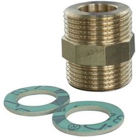 Doppelnippel 3/4'' für Solar-Edelstahl-Wellrohr DN 16 von WEINMANN & SCHANZ
