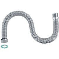 Edelstahl-Wellrohr 1/2'' AG x 1/2'' Überwurfmutter - ausziehbar von 500 - 1.000 mm von WEINMANN & SCHANZ