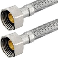 Flexibler Verbindungsschlauch - 2 x Überwurfmutter 1/2'' mit Dichtung - Länge 300 mm Flexibler Verbindungsschlauch - 2 x Überwurfmutter 1/2'' mit Dichtung - Länge 300 mm von WEINMANN & SCHANZ