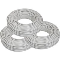 Mantelleitungs-Set NYM-J 3 x 1,5 mm² - 3 x Rolle 100 m Mantelleitungs-Set NYM-J 3 x 1,5 mm² - 3 x Rolle 100 m von WEINMANN & SCHANZ