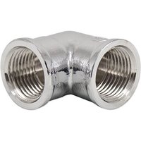 Messing Gewindefitting-Winkel 90° - 3/4'' IG x 3/4'' IG - verchromt Messing Gewindefitting-Winkel 90° - 3/4'' IG x 3/4'' IG - verchromt von WEINMANN & SCHANZ