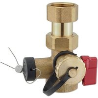 Messing-Kappenventil Heizung 1'' IG x 1'' IG - bis 130°C - mit Plombiervorrichtung Messing-Kappenventil Heizung 1'' IG x 1'' IG - bis 130°C - mit Plombiervorrichtung von WEINMANN & SCHANZ