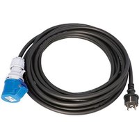 Schuko-CEE 230V Adapterleitung H07RN-F, 3x2,5 mm², 10 m von WEINMANN & SCHANZ