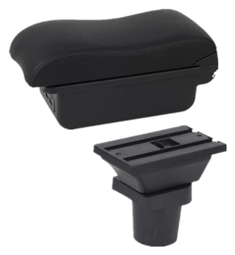 Staufach Mittelkonsole Für M&ITSUBISHI Für Mirage Für Space Star 2014-2018 Auto Armlehne Box Auto Armlehne Zentrale Lagerung Box Mit USB Mittelkonsole Lagerung Box ( Farbe : B Black Line 3usb ) von WEINUANXIN