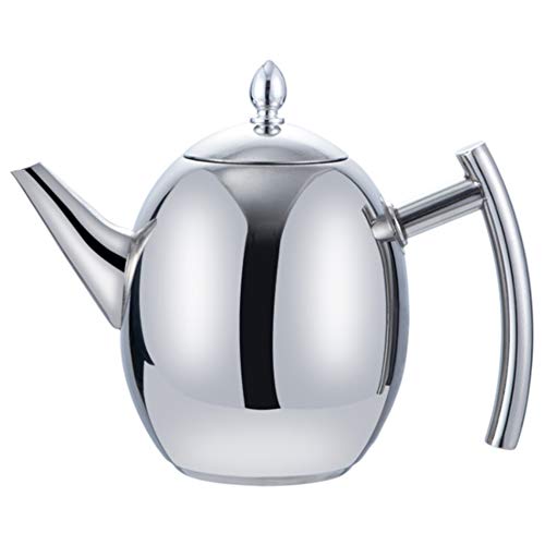 Ctwezoikmt 2L Edelstahl mit Teesieb mit Tee-Ei Teegeschirr Sets Teekessel Infuser für Induktion Ctwezoikmt 2L Edelstahl mit Teesieb mit Tee-Ei Teegeschirr Sets Teekessel Infuser für Induktion von WEIPAI