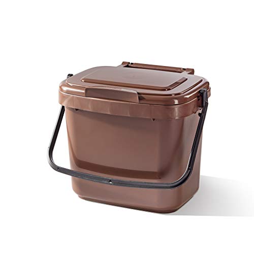 Straight Küchenregal gerade, braun, 5 Liter von WEIPAI