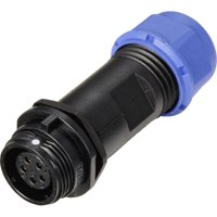 SP1311 / s 5 ii Rundstecker Buchse, gerade Gesamtpolzahl: 5 Serie (Rundsteckverbinder): SP13 - Weipu von WEIPU