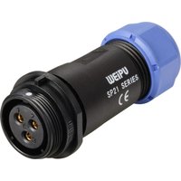 SP2111 / s 3 i Rundstecker Buchse, gerade Gesamtpolzahl: 3 Serie (Rundsteckverbinder): SP21 1 - Weipu von WEIPU