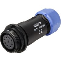 SP2111 / s 9 ii Rundstecker Buchse, gerade Gesamtpolzahl: 9 Serie (Rundsteckverbinder): SP21 - Weipu von WEIPU