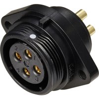 SP2113 / s 4 Rundstecker Buchse, Einbau Gesamtpolzahl: 4 Serie (Rundsteckverbinder): SP21 1 s - Weipu von WEIPU