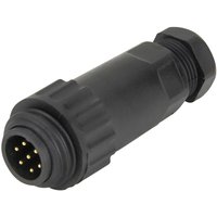 Weipu - 814056 Rundstecker Stecker, gerade Gesamtpolzahl: 6 + pe Serie (Rundsteckverbinder): wa 1 St. von WEIPU