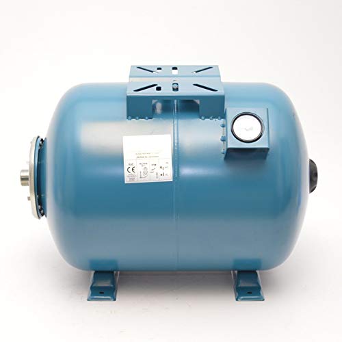 Druckkessel Ausdehnungsgefäß 50 L mit Luftdruck Manometer für Hauswasserwerk von WEISBACH