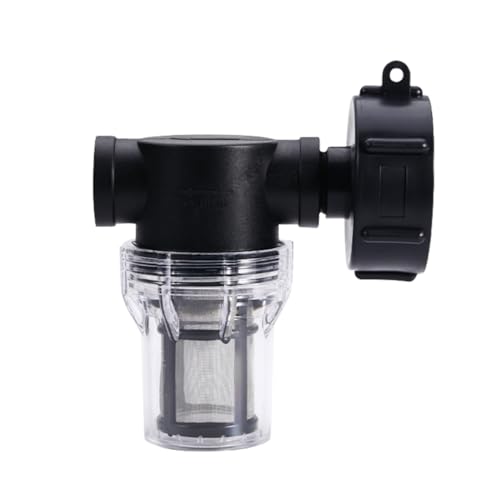 Regenwassersammler – Wasserhahn Anschluss Tank 1000 l mit Filter und Adapter S60 x 6 für Gartenschlauch – und umweltfreundlich 3/4 Zoll von HayLEa