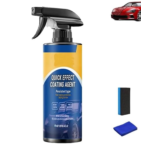 Auto Coating Spray,3 in 1 Multi-functional Quick Effect Coating Agent Nano Auto Coating Agent Sprays combines Reparieren, Aufhellen und Schützen (2) von WEISIPU