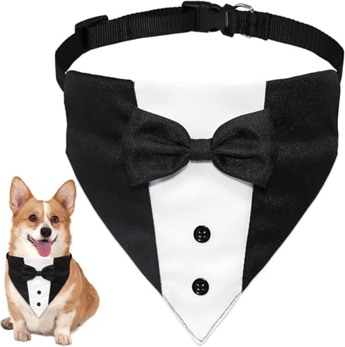 Fliege für Hunde, Geeignet für Hochzeiten, Geburtstage, kleine, mittelgroße und große Hunde/S Fliege für Hunde, Geeignet für Hochzeiten, Geburtstage, kleine, mittelgroße und große Hunde/S von WEITAPYT