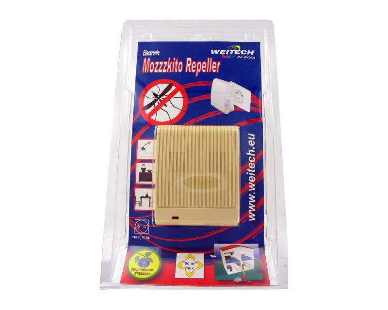 WEITECH Ultraschall-Tierabwehr Stechmücken Vertreiber (220 V - 50 Hz) von WEITECH