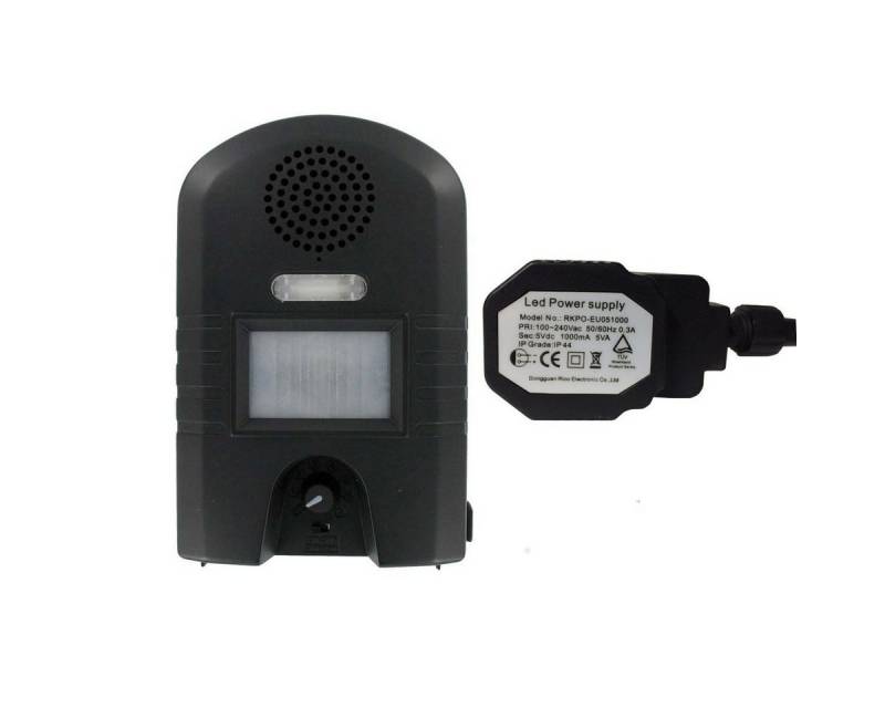 WEITECH Ultraschall-Tierabwehr Garden Protector 2 - inklusive Outdoor Netzadapter von WEITECH