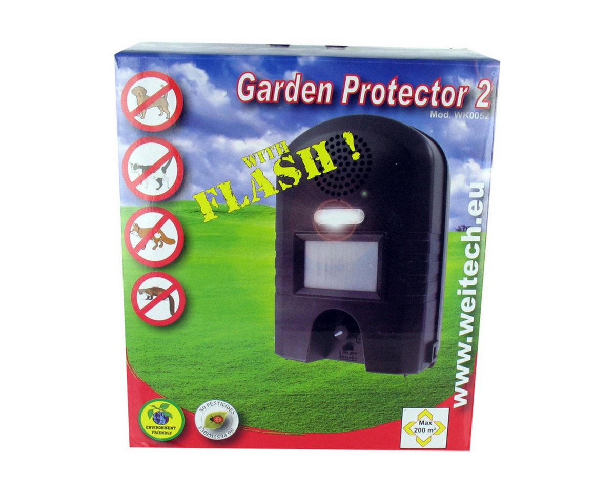 WEITECH Ultraschall-Tierabwehr Garden Protector 2, Ultraschall Vertreiber WEITECH Ultraschall-Tierabwehr Garden Protector 2, Ultraschall Vertreiber von WEITECH