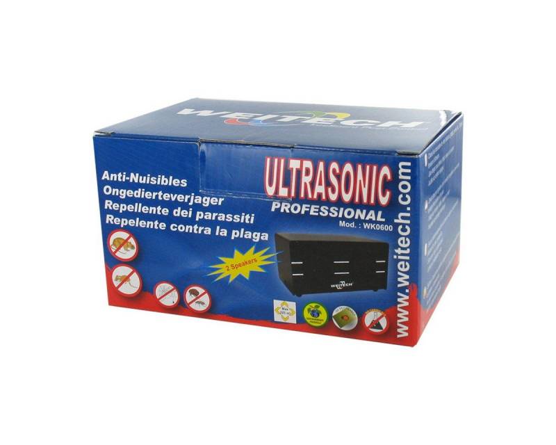 WEITECH Ultraschall-Tierabwehr Weitech - Ultraschall Vertreiber professionell von WEITECH